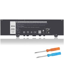 New 38Wh F62Go Battery Compatible With Dell Inspiron 13 7000 7373 7386 2-In-1 73 - £41.66 GBP