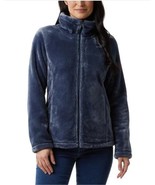 32 Degrees Womens Jacket Blue Plush Pockets Faux Fur Heavyweight Long Sl... - $791.72 MXN
