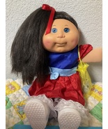 Cabbage Patch Kid Hispanic Or AA Girl Black Hair Blue Eyes WCT-72K 2017 - $339.01 CAD