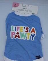 Dog Party Shirt - Small - 16-35 LBS - Lifes A Pawty - £7.46 GBP