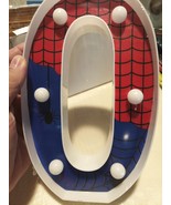 Spider-Man Lighted Number 0 Birthday On And Off - $17.83 CAD