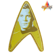 Star Trek Captain Kirk Delta Insignia Enamel Pin Figure - $15.99