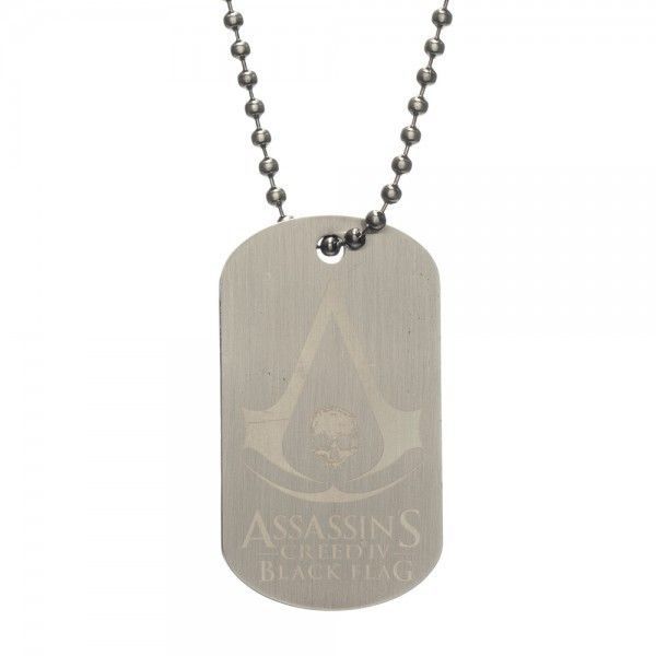 Assassin's Creed Four Black Flag Video Game Logo Dog Tag, NEW UNUSED - $6.89