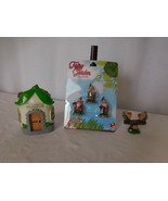 Miniature Gnome Home + Figurines And Accessories Garden Sets 5 Total Pie... - £8.71 GBP