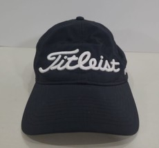 Titleist Golf Hat Pro V1 Footjoy Mens Adjustable Baseball Cap Black Shuck  - $14.20