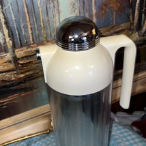 Vintage Corning Crown Made in Japan Modern Mid-Century Thermos Coffee Pitcher - £25.25 GBP
