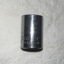 Craftsman 44303 EE 12mm 12 Point 3/8&quot; Drive Shallow Socket Made in USA - £5.06 GBP