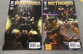 Lot of 2 WS WildStorm Wetworks Unholy War #14 &amp; #15 January 2008 Comic B... - $14.85