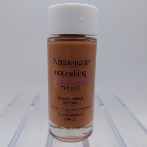 Primary image for Neutrogena Nourishing Long Wear 12hr Makeup 135 CHESTNUT SPF 20, NWOB