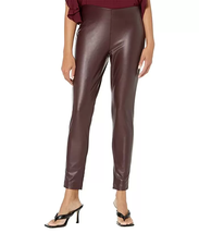 Vince Camuto Women&#39;s Faux-Leather Skinny Pants B4HP - £14.07 GBP+