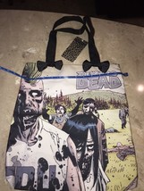 Walking Dead Rock Rebel Tote Bag With Bows Still Has Tag - £11.53 GBP