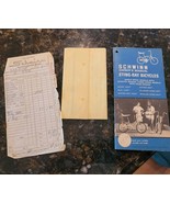 1973 Schwinn Bicycles STING-RAY Bicycle OWNERS MANUAL w/ ORIGINAL RECEIPTS - $1,139.46 MXN