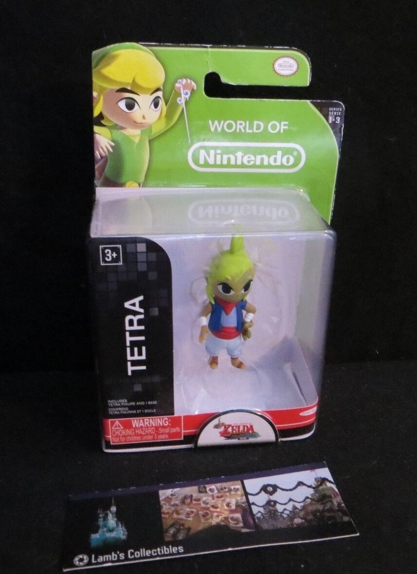 Tetra World of Nintendo Legend of Zelda Windwaker 2.5" action figure toy - $28.29