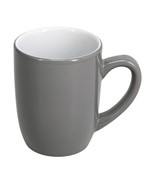 SET Of 4  Royal Norfolk Gray and White Stoneware Mugs, 12 oz. - $39.99