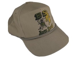 BS Auto Body Green &amp; Yellow Sports Hat Cap Adult Used Mesh Snapback Vint... - $3.00