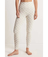 Gray Checkered Pattern High Waist Skinny Leggings - $191.64 MXN