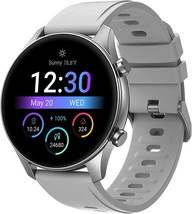 Deeprio Smart Watch 1.2&quot; AMOLED Always-on Display 3ATM Waterproof for Android Ph - £29.93 GBP