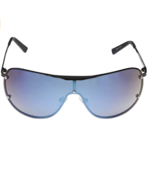 GUESS Men&#39;s GF5040 Mirror Lens Sunglasses Black - $1,141.41 MXN