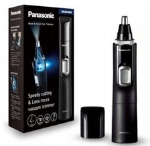 Panasonic ER-GN300 Elektrischer Nasen-Ohr- und Gesichtshaar-Vakuumtrimmer... - £67.07 GBP