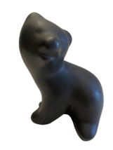 Pottery Pigeon Forge Tennessee Black Bear 4&quot; Tall Vintage - £21.21 GBP