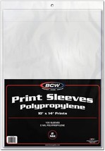 1 pack of 100 BCW 10&quot; x 14&quot; Photo Print Sleeves - €20,94 EUR