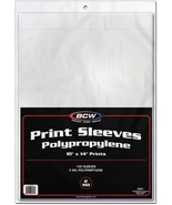 1 pack of 100 BCW 10&quot; x 14&quot; Photo Print Sleeves - $24.49