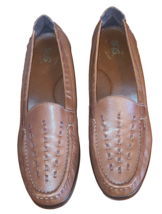 SAS Tripad Comfort Foot Bed Brown Loafers Women&#39;s Size 9.5N Pre-owned - £22.70 GBP