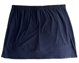 Susan Graver Navy Blue Pull On Skirt  Size 2X - £26.13 GBP