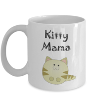 Crazy Cat Lady Gift - Kitty Mama - Cute Kitten Art Mother Mom Coffee Mug Tea Cup - £15.24 GBP