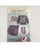 Quilt shirts 1 machine applique pattern for clothing wild goose chase co... - $19.75