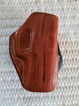 Fits HK VP9 4”BBL Masc Leather Paddle Holster With Open Top #1600# RH image 5