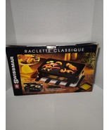 Swissmar KF-77041 Classic 1200-Watts Rectangular 8 Person Raclette NEW O... - $85.13