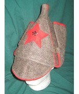 Replica Repro RED ARMY Russian Revolution Budenovka Felt Helmet Hat Cap ... - $664.79 MXN