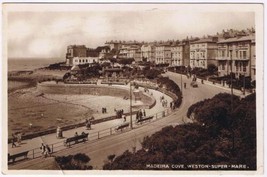 Postcard RPPC Madeira Cove Weston Super Mare England UK - £2.78 GBP