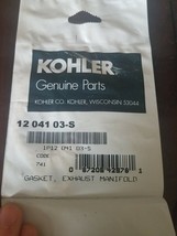 New Kohler OEM Manifold Gasket 1204103 1204103-S - £24.22 GBP