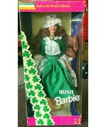 IRISH BARBIE Dolls of the World Special Edition #12998 Mattel Vintage 19... - $922.00 MXN