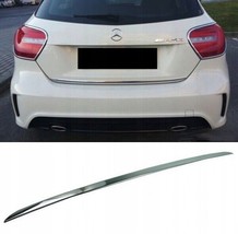 Mercedes A W176 - Chrome Trunk Trim Tailgate Accent Premium Car Rear Detail - £20.24 GBP