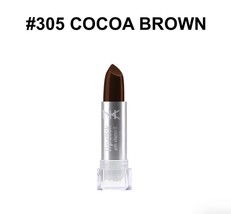 NICKA K NEW YORK NK LIPSTICK #305 COCOA BROWN  SEMI MATTE FINISH - $1.49