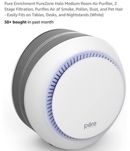 Pure Enrichment PureZone Halo HEPA Air Purifier | HSN - $1,495.37 MXN