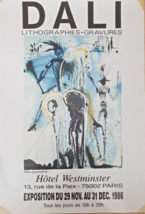 Salvador Dalí - Original Exhibition Poster - Poster - Don Quichotte- 1986 - £138.03 GBP