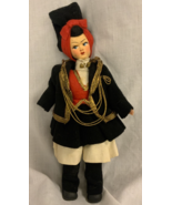 Vintage Souvenir International Doll 9&quot; - £11.22 GBP