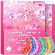 Under Eye Patches 24 Pairs Upgrade Eye Pads for Wrinkles Puffy Eyes Dark Circles - £27.02 GBP