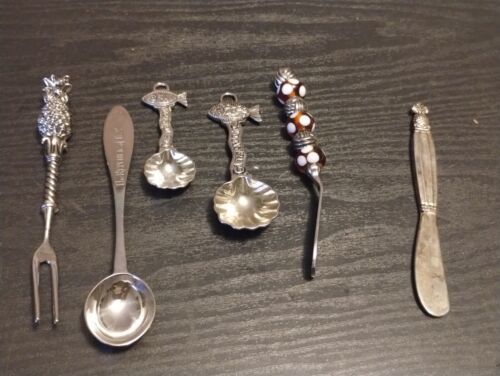 Spreaders Pineapple Serving Spoon Measurement Olive Fork With Pineapple ... - $15.74