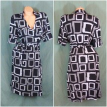 Apt 9 Size Large Wrap Belted Dress - £28.20 GBP