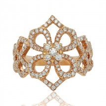 Diana M Jewels 4 leaf clover 0.55 cts diamond ring size One Size - €762,46 EUR