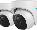 Reolink Rlc-820A (Pack Of 2) 4K Outdoor Cameras For Home Security, Ip Po... - $194.94