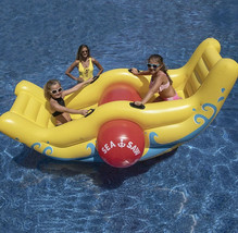 Inflatable Sea Saw Rocker (2-Person Pool Float) (as,a,hd,w,cs) - £252.91 GBP