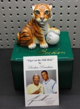 Tiger Woods Boehm Porcelain “Tiger On The 18th Hole” 5” Figurine 1998 w/Box (k) - £15.81 GBP
