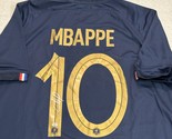 Mbappe Signed Paris Saint Germain Soccer Jersey COA - £273.87 GBP