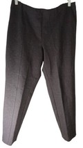 J.JILL PANTS LP SLIM LEG STRETCH SEAM PULLON CHARCOAL GRAY LEGGING  - $11.88